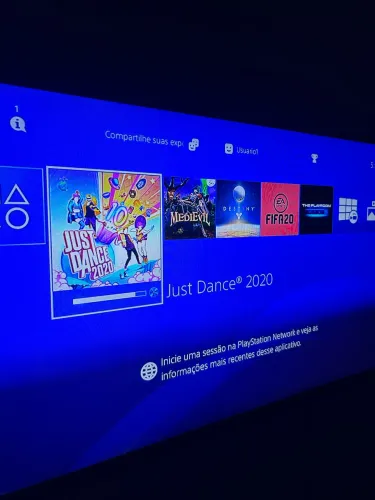 Ps4 1 terá+2 controles+jogos