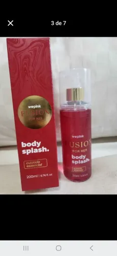 Body splash wepink e perfume