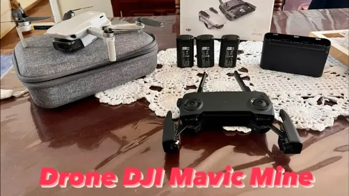 drone dji mini combo com 3 baterias mais hub