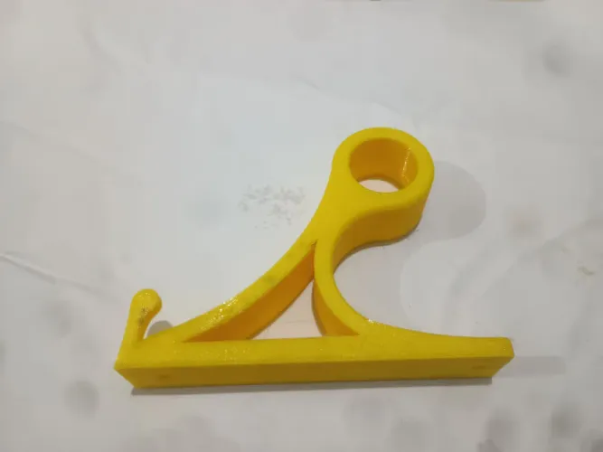 Suporte para pendurar capacete e chave da moto