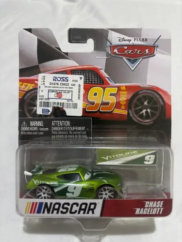 Carrinho Matel Disney PIXAR CARROS - NASCAR - modelo VITOLINE 9 - Chase Racelott