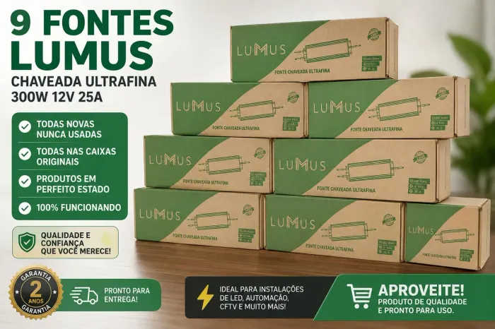 FONTE CHAVEADA LUMUS 300W