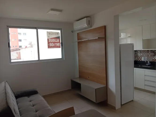 Apartamento com 1 quarto para alugar em Belo Horizonte