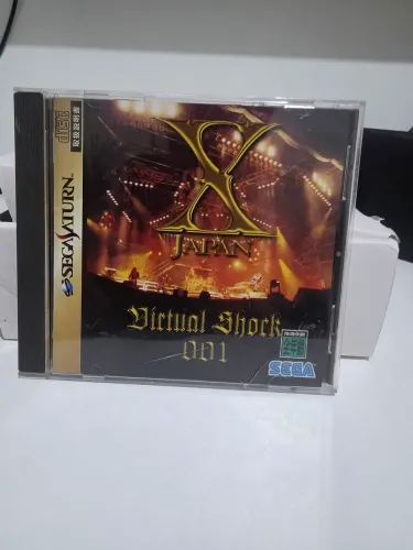 ? Jogo X Japan: Virtual Shock 001 - Sega Saturn (Original Japonês)