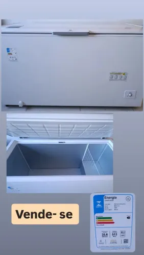 Vende se Freezer Horizontal Electrolux Cycle Defrost 1 Porta 513L Inverter HI550