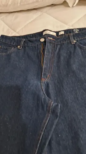Calça masculina jeans tradicional