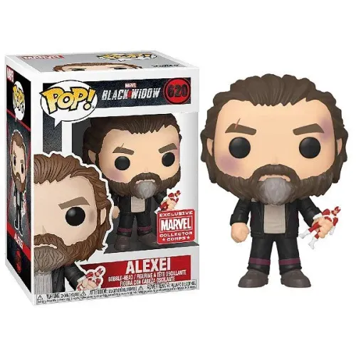 Funko pop marvel alexei EXCLUSIVO collector corps