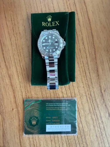 Yacht master Rhodium ERF Free sprung