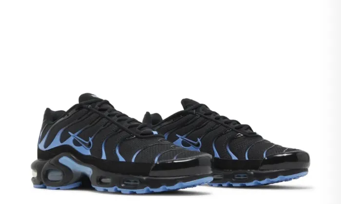 Tênis Air Max Plus Black University Blue Preto