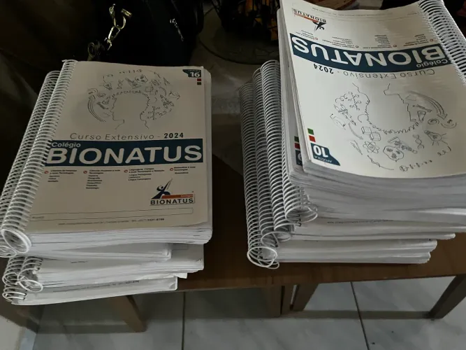 Vendo apostilas extensivo BIONATUS / +15 apostilas