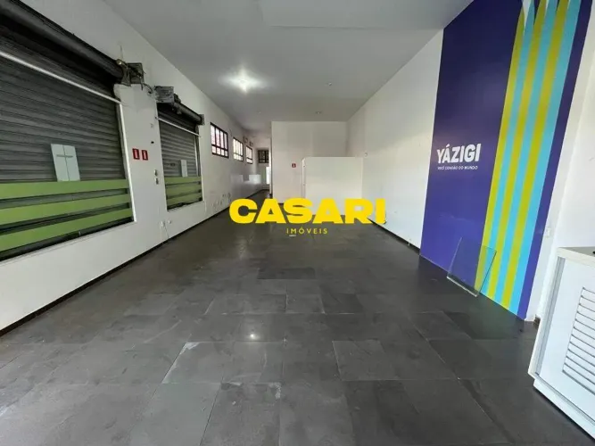 Salão comercial de 175 m² para aluguel no Rudge Ramos  São Bernardo do Campo/SP