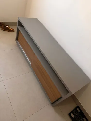 Móvel aparador baixo rack quarto 