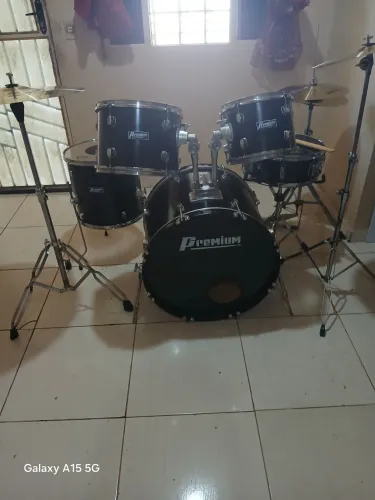 Bateria acústica completa Premium