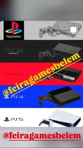 PS1 PS2 PS3 PS4 PS5 PSP XBOX e consoles variados 