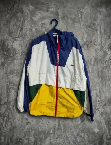 jaqueta lacoste Live color Block do Kevin
