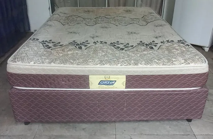 Cama box casal gazin c/entrega 