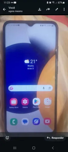 Vendo Samsung A03 por 180 zap *