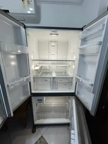 Geladeira Brastemp BRO85MK 559L Frost Free French Door Portas Inox