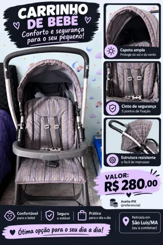 CARRINHO DE BEBÊ