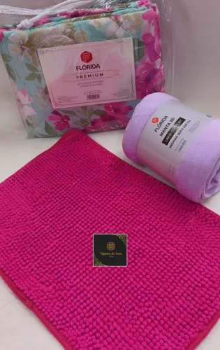LENÇOL DE CADA DE CASAL KIT COMPLETO