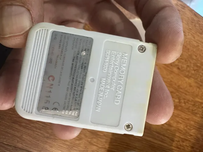 Memory Card PS1