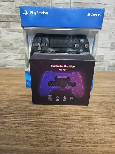 Controle PS4 (Novo) + Strikepack traseiro