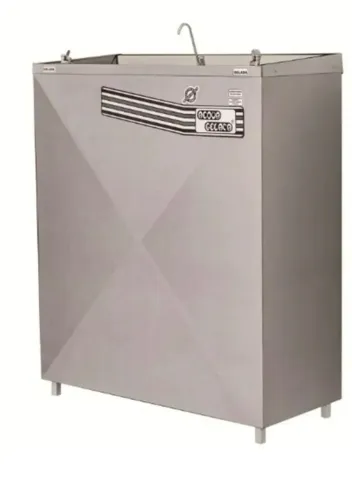 Bebedouro Industrial 3t 6 Litros Acqua Gelata Pag100 Inox 12 Cinza 127v