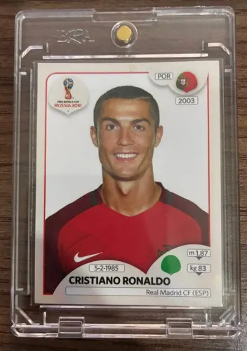 Figurinha Cristiano Ronaldo Copa Russia 2018