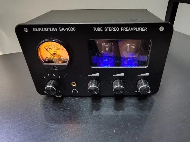 Pré amplificador Valvulado - PJ.MIAOLAI SA-1000