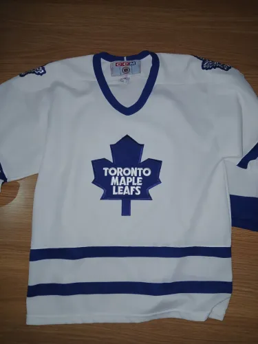 Jersey hockey NHL Toronto maple leafs CCM tamanho M