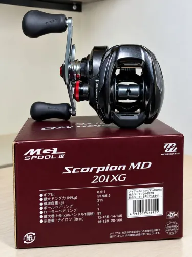 Carretilha Shimano Scorpion MD 201 xg