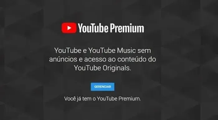 YouTube Premium e YouTube music