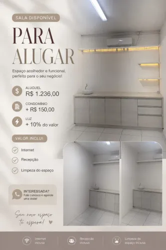 Aluguel de sala/estetica/massagem etc em salão