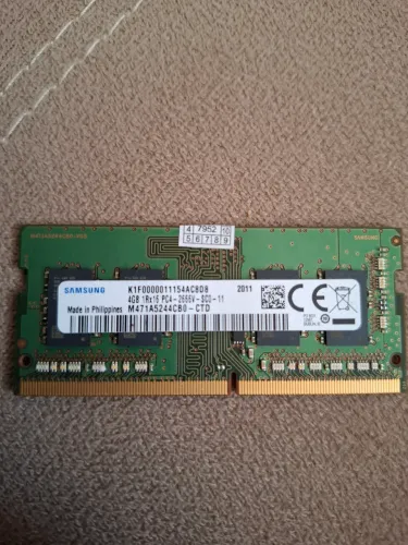 Memória RAM 4GB DDR4 notebook