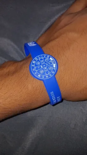 Pulseira de sao bento azul