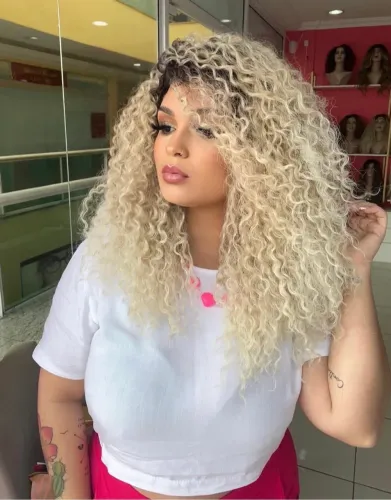Lace Front Cacheada