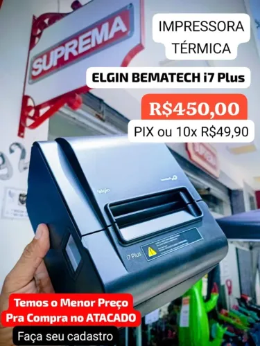IMPRESSORA TERMICA DE CUPOM TEMOS PRA ATACADO A APARTIR 3UND
