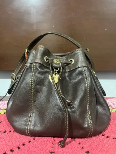 Bolsa de couro anandra 