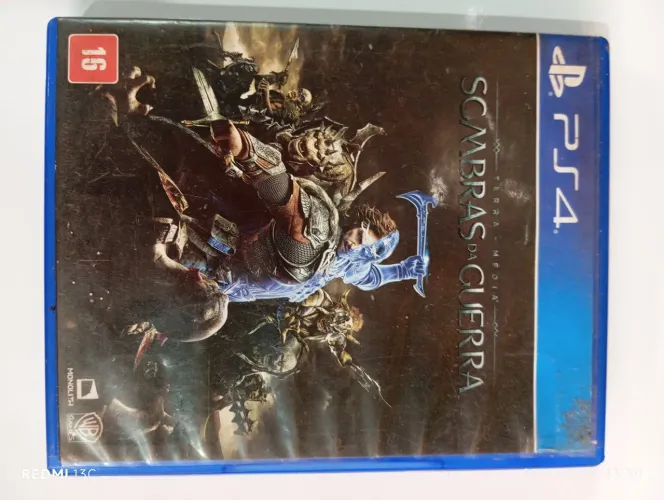 <br>Jogo Middle-earth: Shadow of War (Sombras da Guerra) - PS4 - Mídia Física