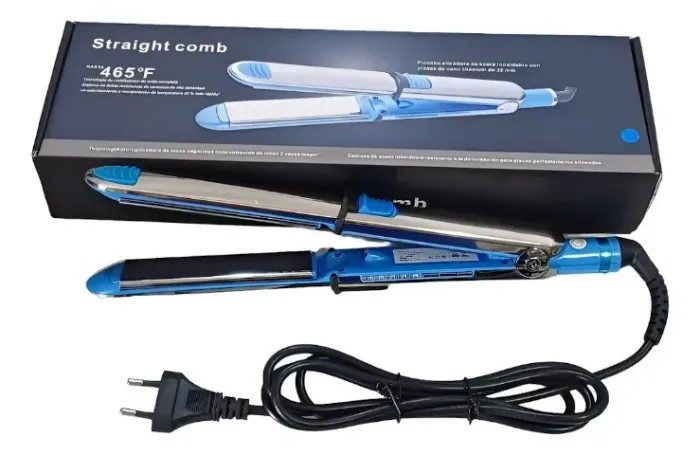 Prancha Titanium Babyliss Optima 3000 240ºc / 465ºf Cor Azul