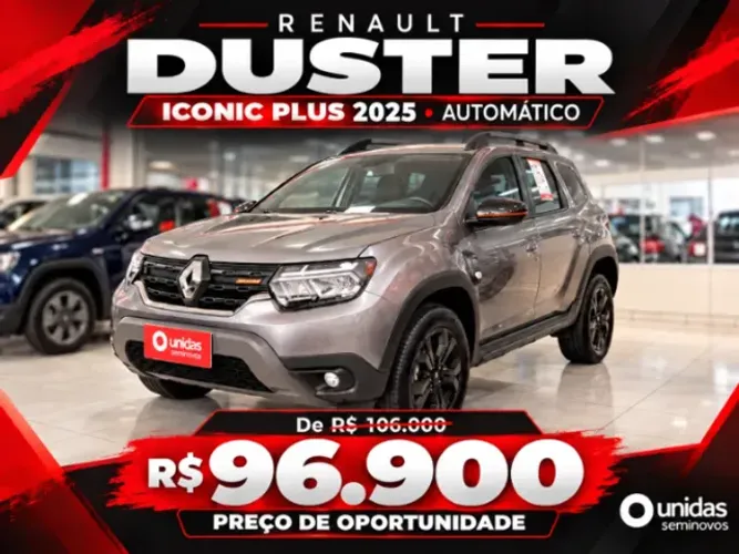 Renault Duster Iconic Plus 1.6 16V Flex Aut. 2025
