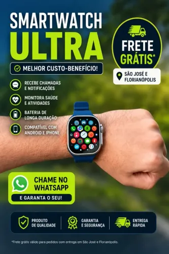 Relógio Smartwatch Ultra Séries 