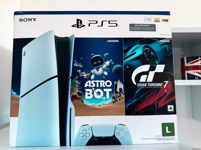 CAIXA ORIGINAL PS5 SLIM DISK
