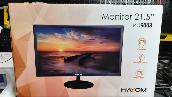 Monitor 21 lacrado na caixa