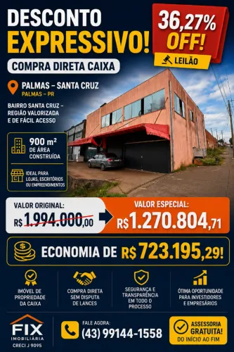 Compra Direta | Palmas - Santa Cruz  Leilão 