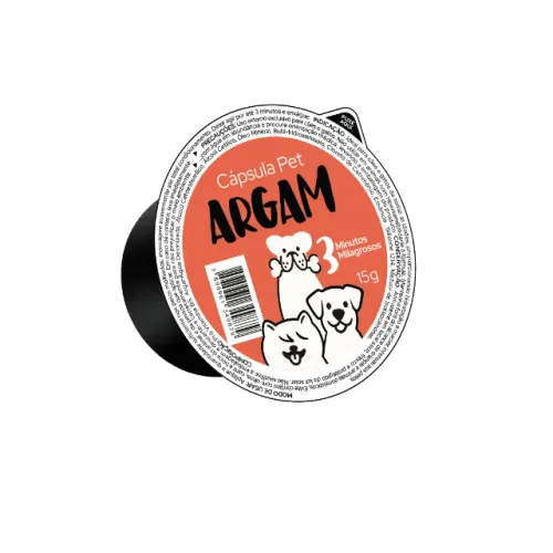 Cápsula Pet Argam 15g Tratamento da Pelagem Lyz
