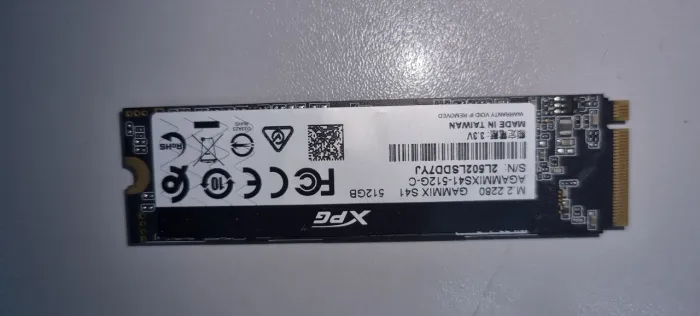 SSD NVME 512GB XPG