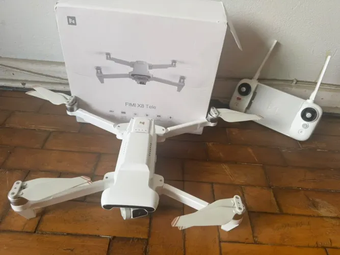 Drone Fimi x8 Tele 30x zoom bateria 8 ciclos
