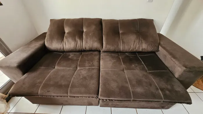 Sofá retrátil 2 lugares