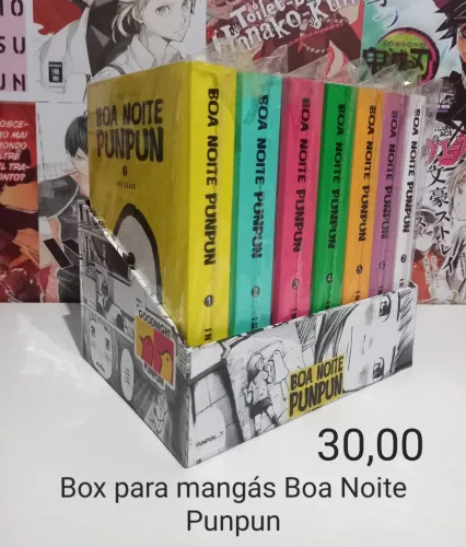 Box para mangás Boa Noite Punpun (leia o anúncio)